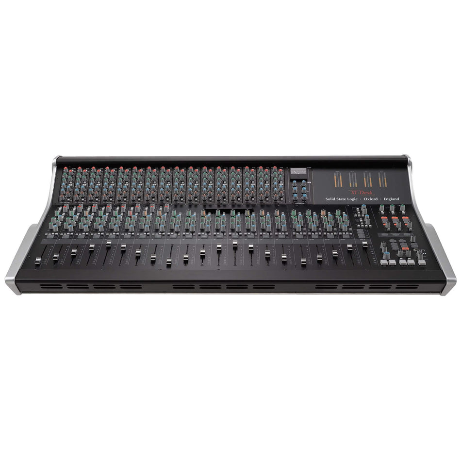 SSL XL-Desk Analog Studio Console with 500-Series SSL Buss Compressor and Sixteen SSL E Series Eqs