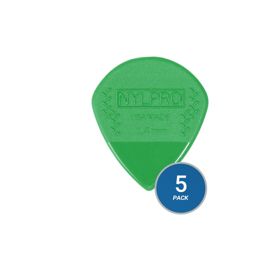 D'Addario Planet Waves 3NPP7 Nylpro Plus Guitar Picks - 5-Pack