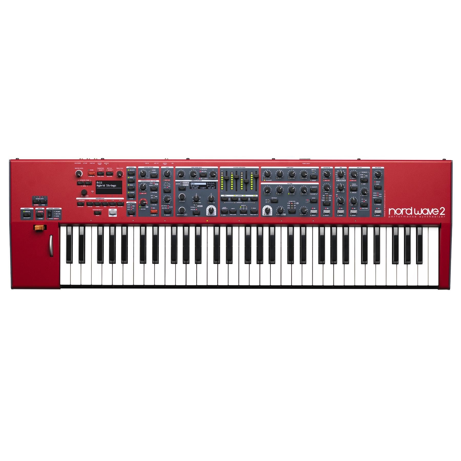 Nord Wave 2 4-Part Performance Synthesizer Wavetable Samples