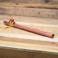 Hawk Native American Style ProLine Flute with Bear Totem in E-Minor Aromatic Cedar