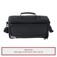 Gator Cases Mixer Case fits Behringer X-AIR XR12, XR16, XR18 Digital Mixers