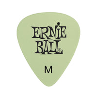 Ernie Ball 9225 Super Glow (Glow in the Dark) Medium (M) Cellulose Guitar Picks, 12-Pack