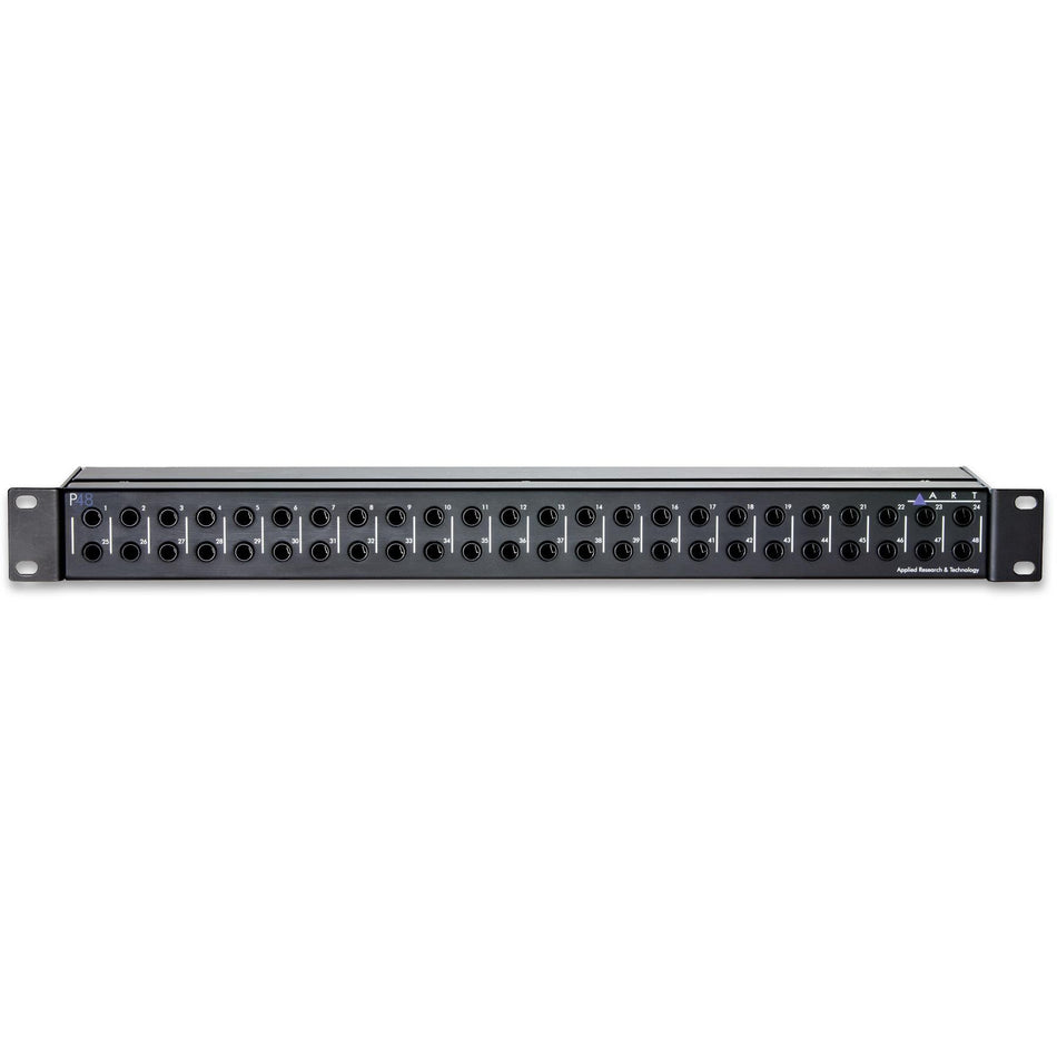 ART P48 48 Point Balanced Patchbay P-48 Patch Bay