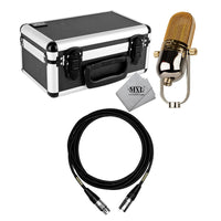 MXL R77 Ribbon Microphone Bundle with Premium 15-foot XLR Mogami Cable