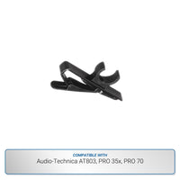 Audio-Technica Lavalier Clip compatible with AT803, PRO 35x, PRO 70