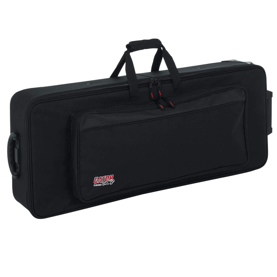 Gator GK-49 Lightweight Semi-Rigid 49-Key Keyboard Case with Wheels