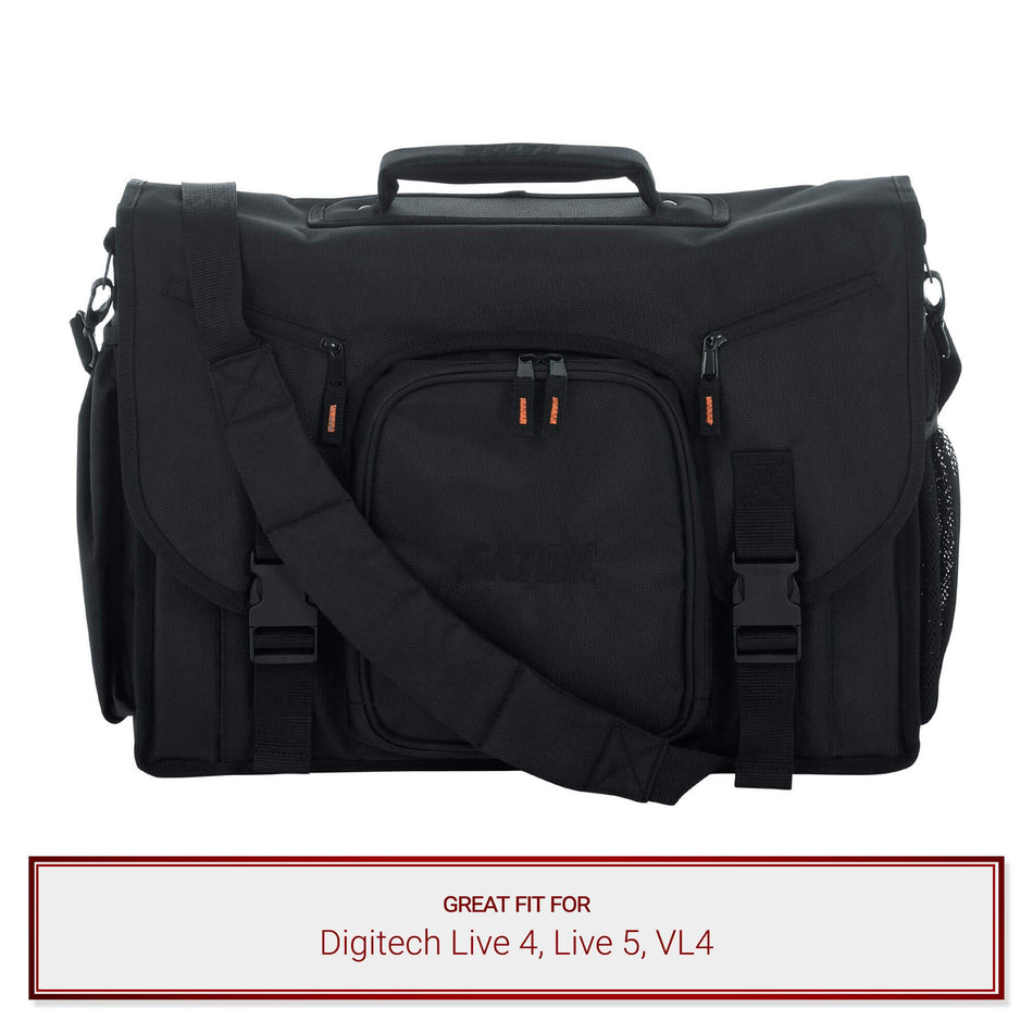 Gator Cases 19" Messenger Bag fits Digitech Live 4, Live 5, VL4