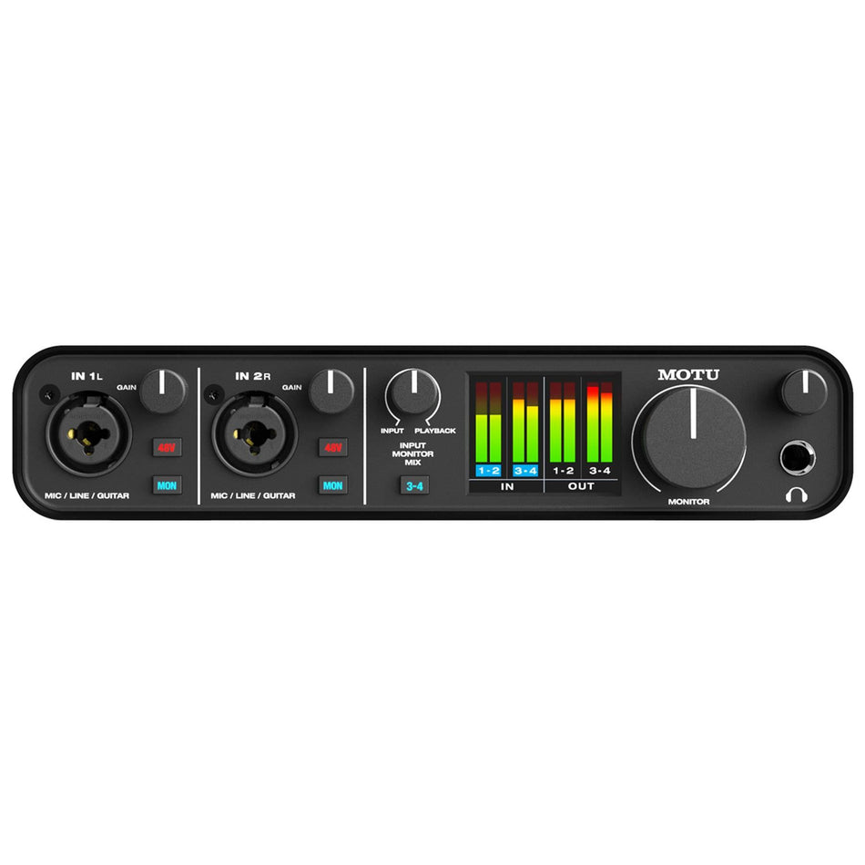 MOTU M4 USB Audio Interface w/ Performer Lite & Ableton Live Lite Software M-4