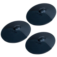 Alesis 3-pack of 10" Cymbal Pads Burst, Command, Forge, Nitro, Surge Kits