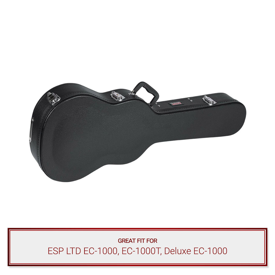Gator Cases Wood Case fits ESP LTD EC-1000, EC-1000T, Deluxe EC-1000 Guitars