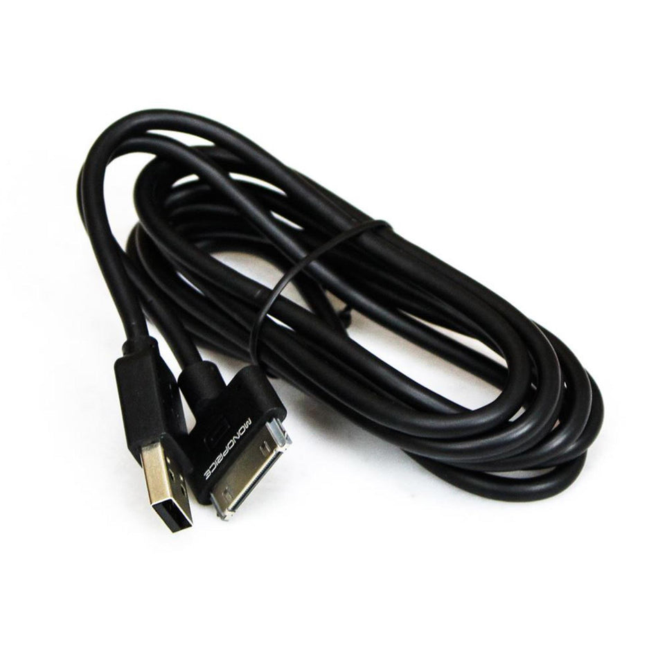 Monoprice Black USB-A to 30-pin iPad Sync Cable, 6-foot
