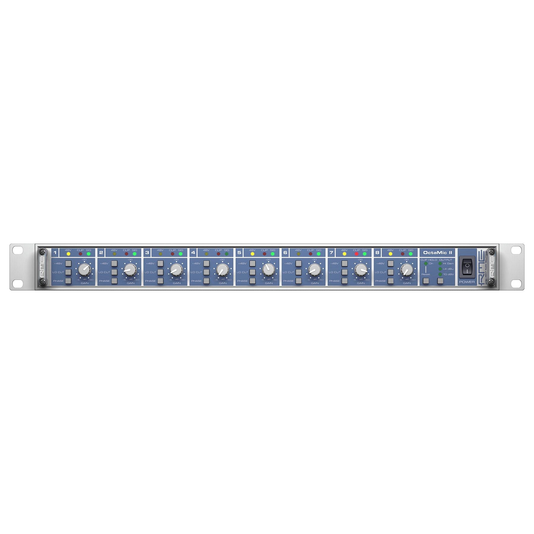 RME OctaMic II 8-Channel Mic Preamp & AD Converter – Pixel Pro Audio