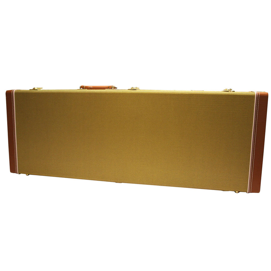 Gator GW-ELECTRIC-TW Tweed Deluxe Wood Case for Electric Guitars