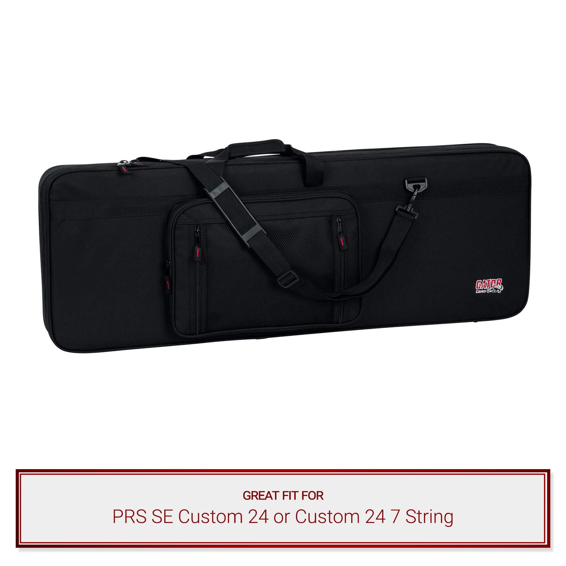 Gator EPS Guitar Case fits PRS SE Custom 24/Custom 24 7-String