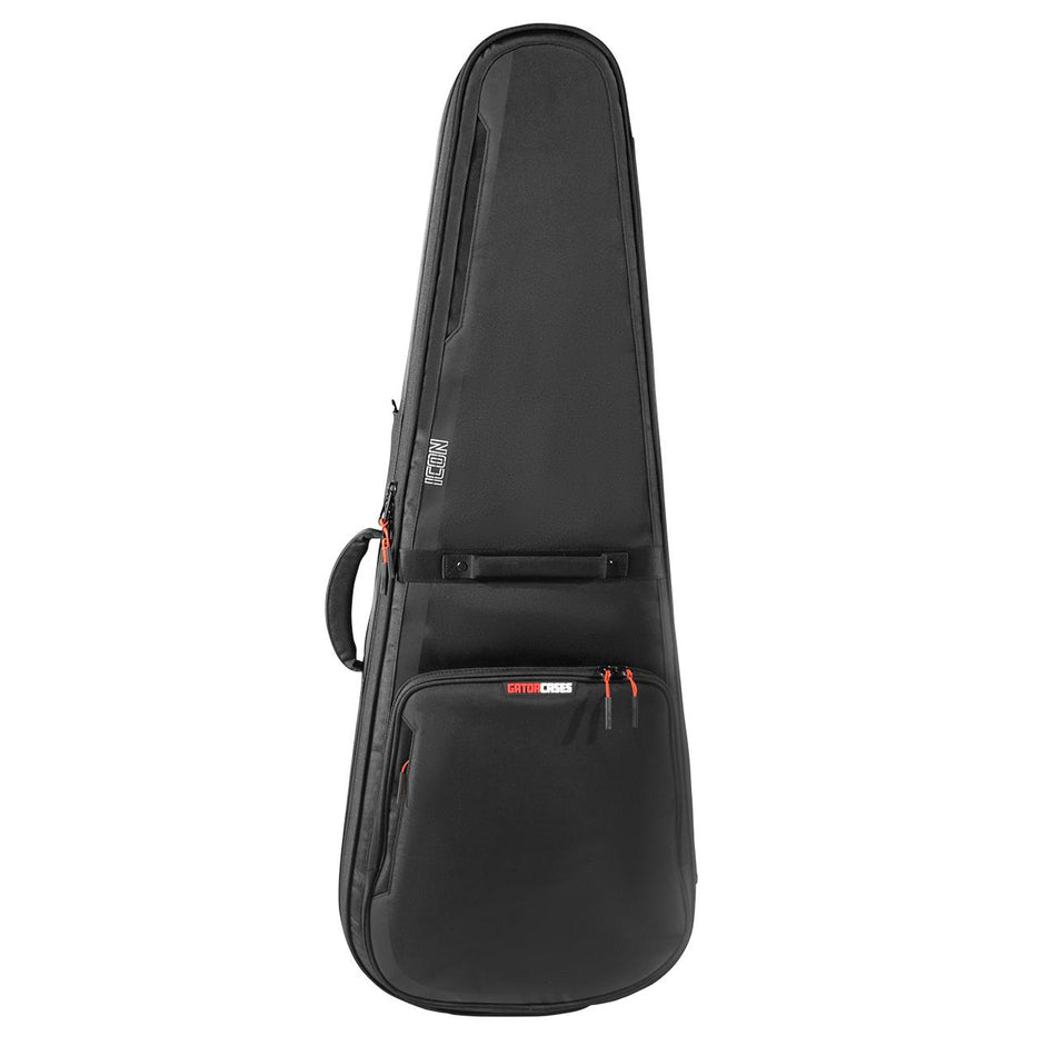 Gator G-ICONDREAD Black Icon Series Deluxe Padded Gig Bag for Dreadnought Acoustic Guitars