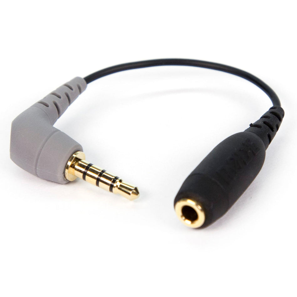 Rode SC4 3.5mm TRS Female to 3.5mm Right-Angle TRRS Male Adapter Cable