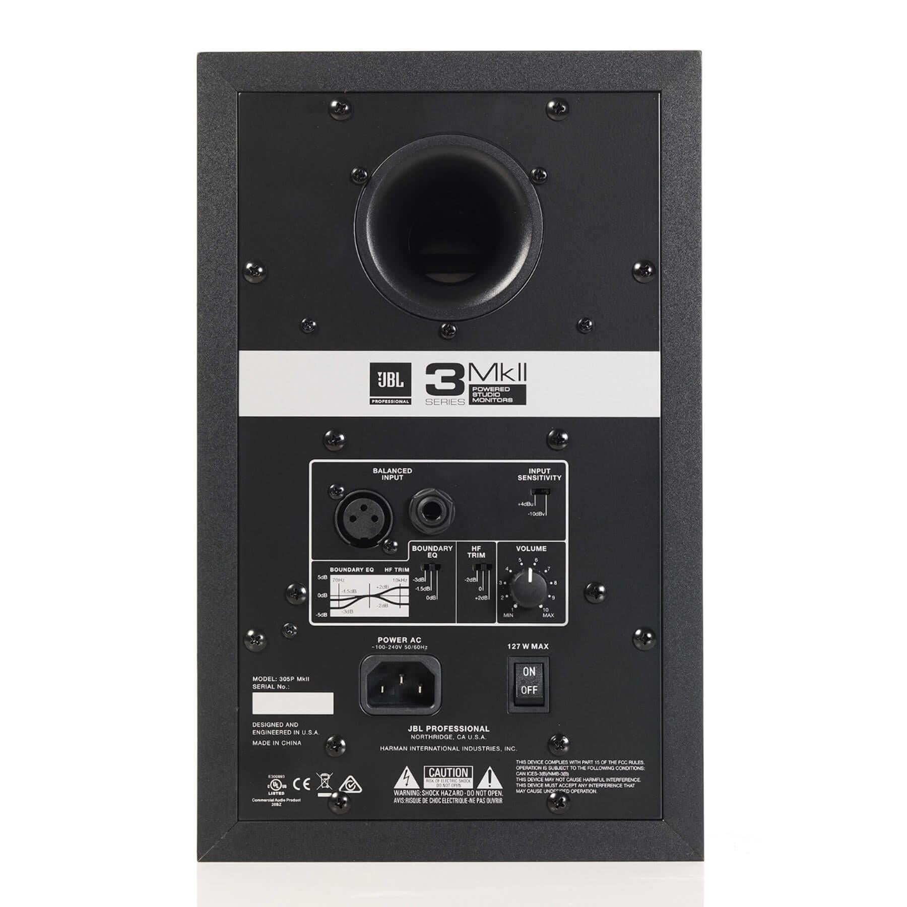 JBL 305P MKII 5" Stereo of Studio LSR-305 Speake - Pixel Pro Audio