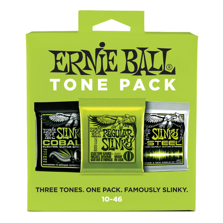 Ernie Ball Electric Tone Pack Guitar Strings 10-46 - 3331