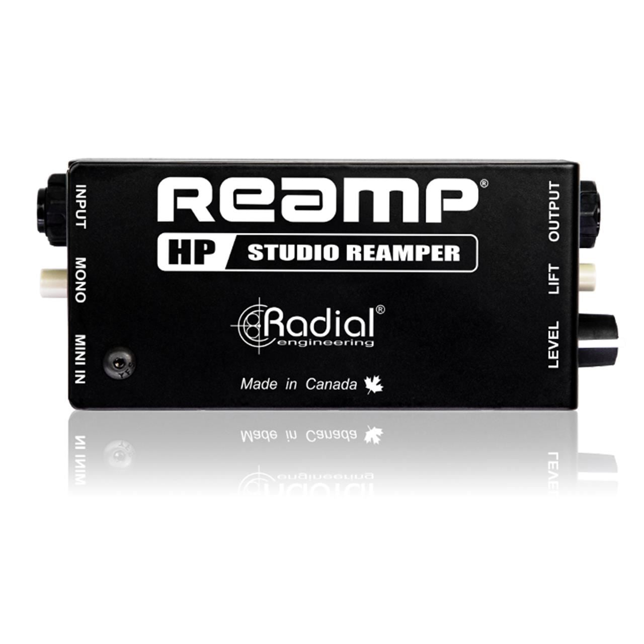 Radial Engineering Reamp HP Studio Reamper Bundle with Hosa TRS