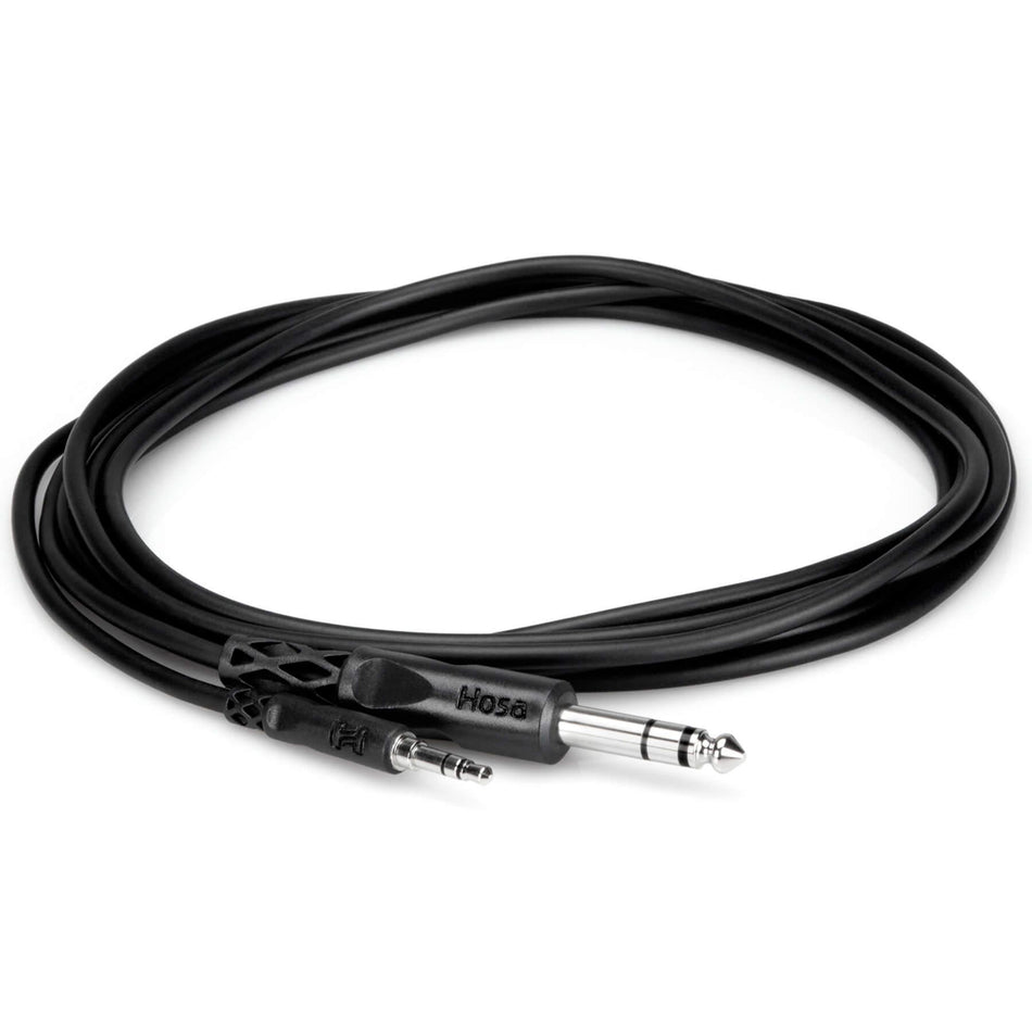 Hosa CMS-110 10-foot 1/8" TRS to 1/4" TRS Interconnect Cable