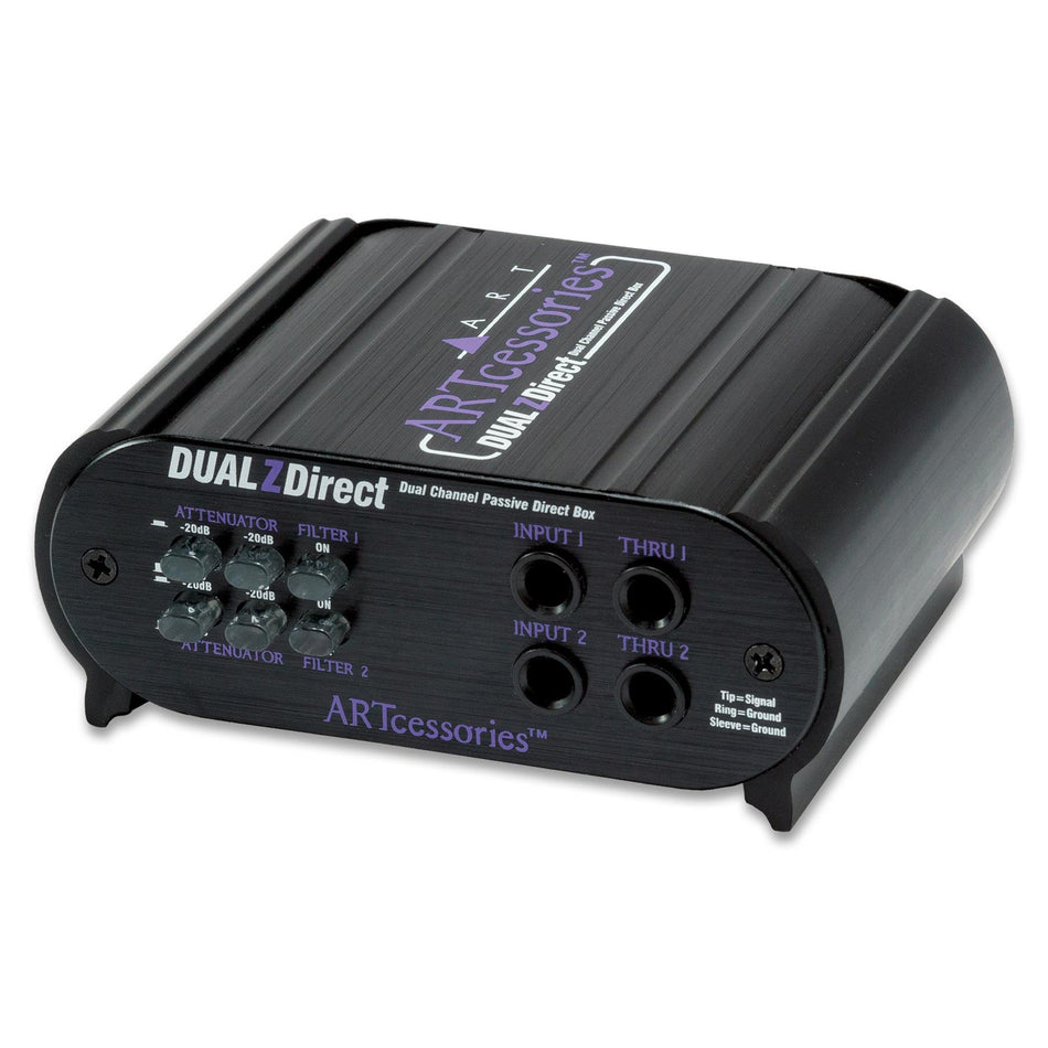 ART DUALZDirect 2-Channel Professional Passive Direct Box