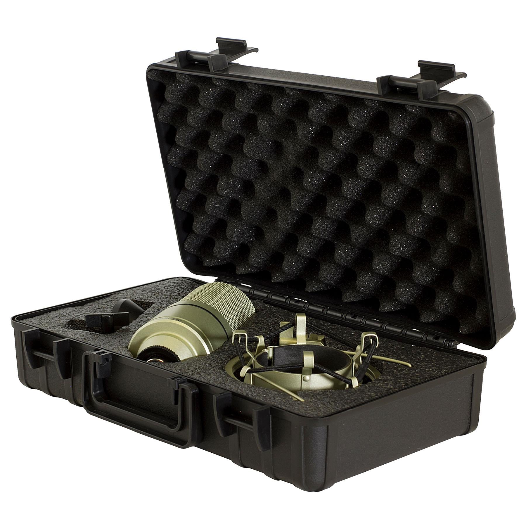 MXL 990 Large-diaphragm Condenser Microphone with Shock Mount and