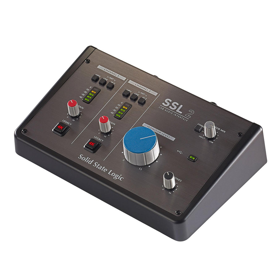 SSL SSL2 2-In/2-Out USB-C Audio Interface with SSL Production Pack