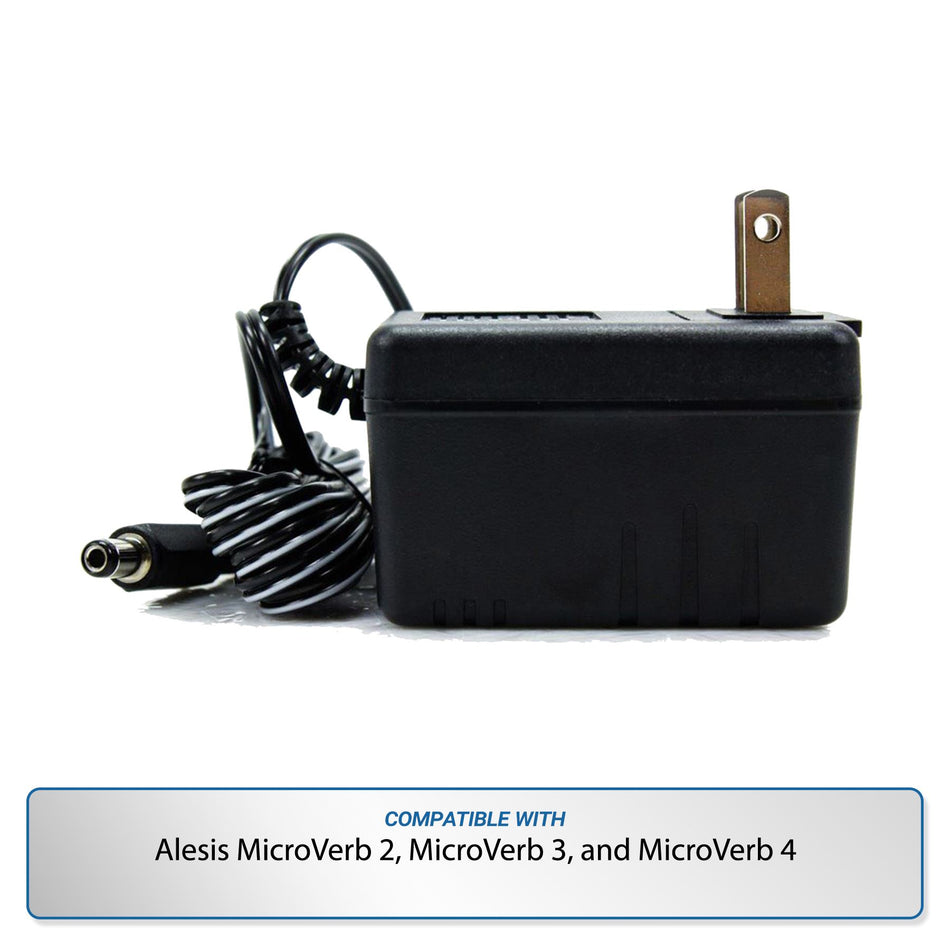 Alesis Power Supply Adapter for MicroVerb 2, MicroVerb 3, MicroVerb 4