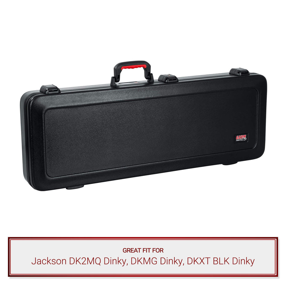 Gator TSA Guitar Case fits Jackson DK2MQ Dinky, DKMG Dinky, DKXT BLK Dinky