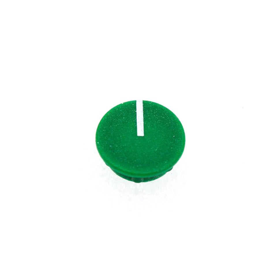 PixelGear 12mm Green Knob Cap with White Indicator Line