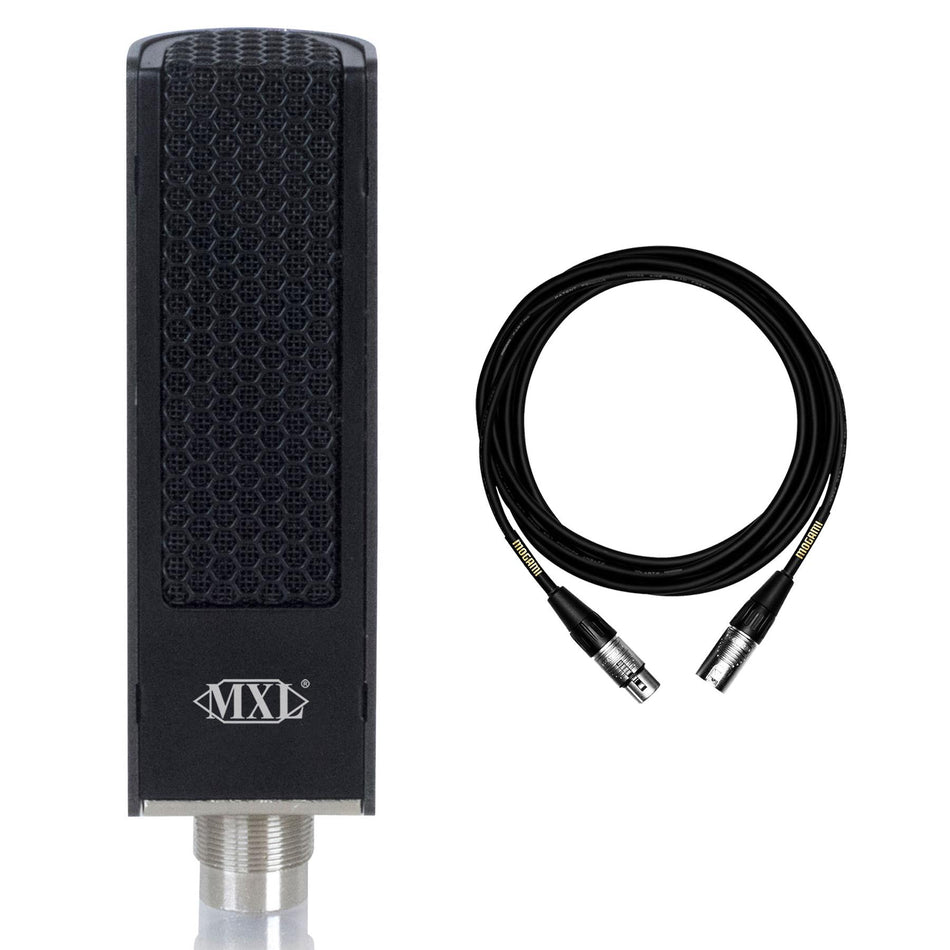 MXL DX-2 Microphone w/ Premium 15-foot XLR Mogami Cable Bundle