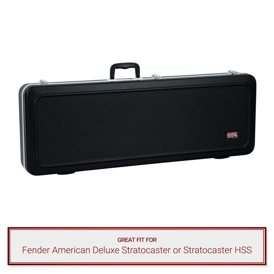 Gator Guitar Case fits Fender American Deluxe Stratocaster or Stratocaster HSS