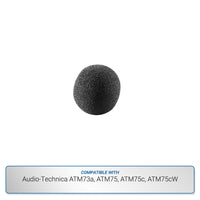 Audio-Technica Windscreen compatible with ATM73a, ATM75, ATM75c, ATM75cW
