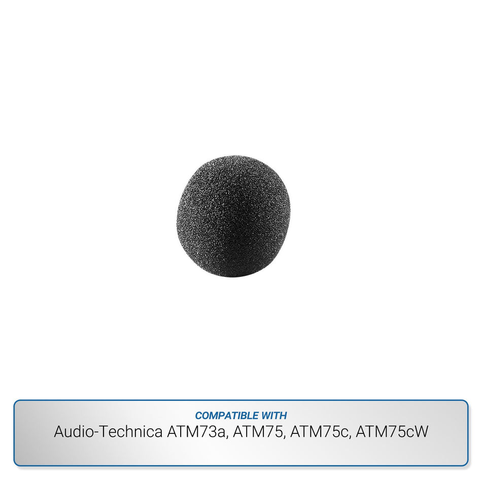 Audio-Technica Windscreen compatible with ATM73a, ATM75, ATM75c, ATM75cW