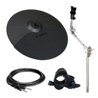 Alesis 10" Single Zone Cymbal Bundle with Long Support Arm, Clamp, 1/4" Cable