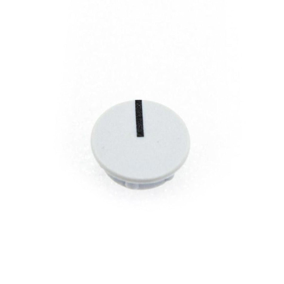 12mm Gray Knob Cap with Indicator Line for Symetrix 525, 528