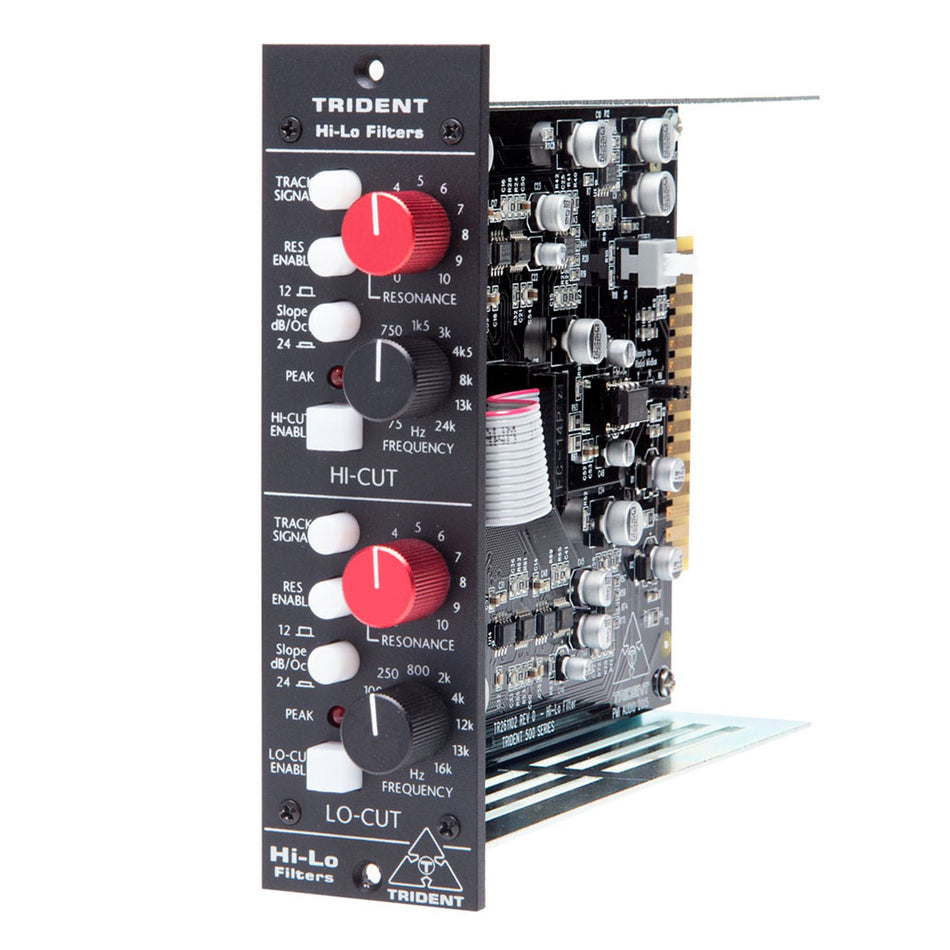 Trident Audio Hi-LO 500-Series Dynamic Tracking Filters Module Analog Adaptive Filtering Circuit