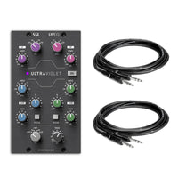 Solid State Logic ULTRAVIOLET 500-Series Equalizer Bundle with TRS Cables