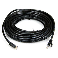Monoprice Black CAT6 24AWG Snagless RJ45 Ethernet Network Patch Cable, 50-foot