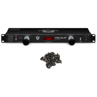 Black Lion Audio PG-XLM Rackmount Power Conditioner Bundle with Rack Screw Kit