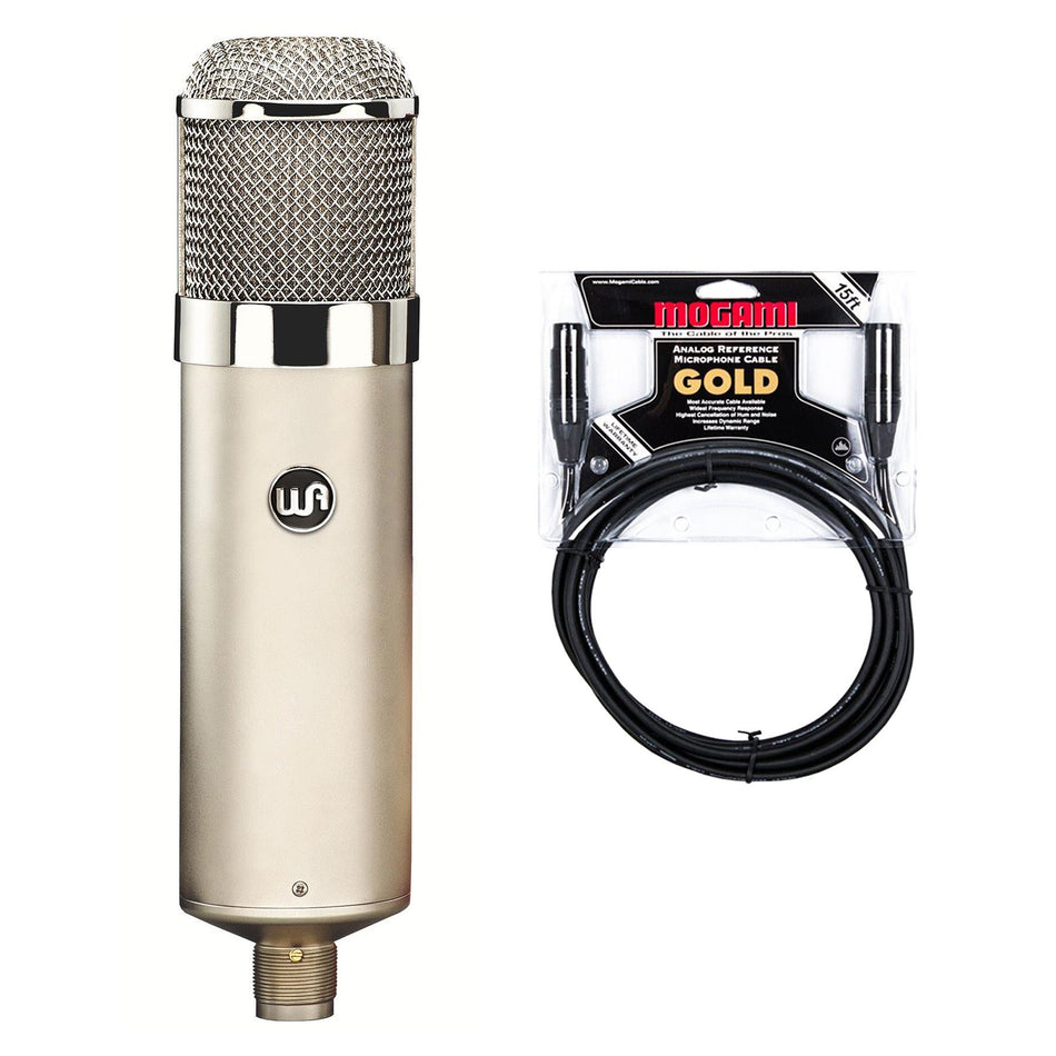 Warm Audio WA-47 Tube Microphone Bundle with Mogami Gold Studio Cable