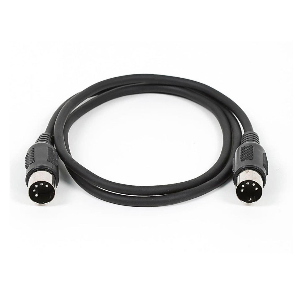 Monoprice 8532 3-foot MIDI Cable 5-pin 3' 3ft Feet DIN Black