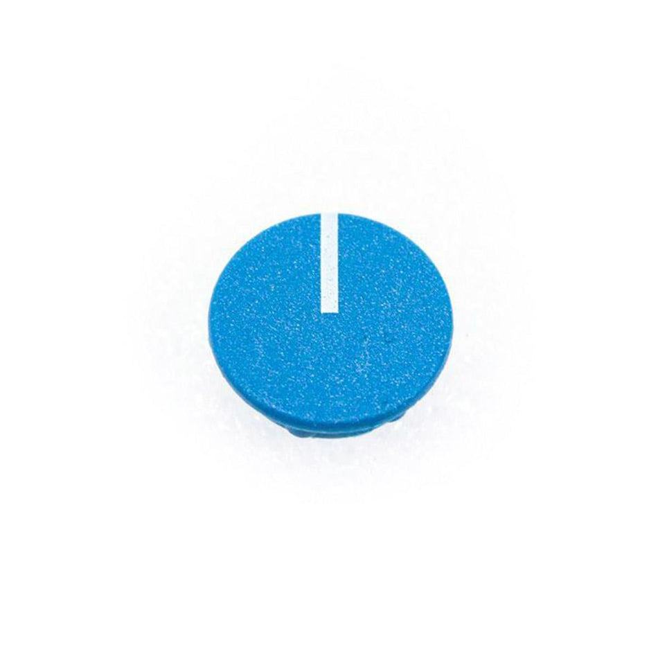 PixelGear 12mm Blue Knob Cap with White Indicator Line