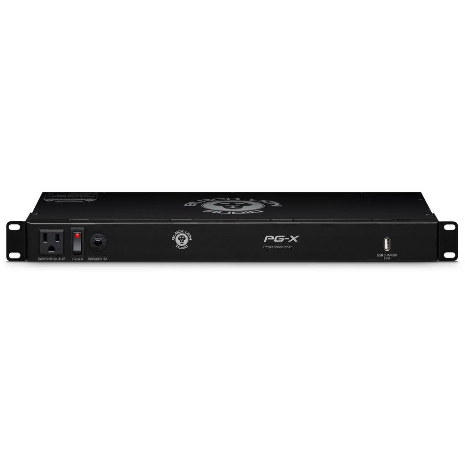 Black Lion Audio PG-X Power Conditioner Studio Live Stage USB Strip Clean Noise Filtering Filter