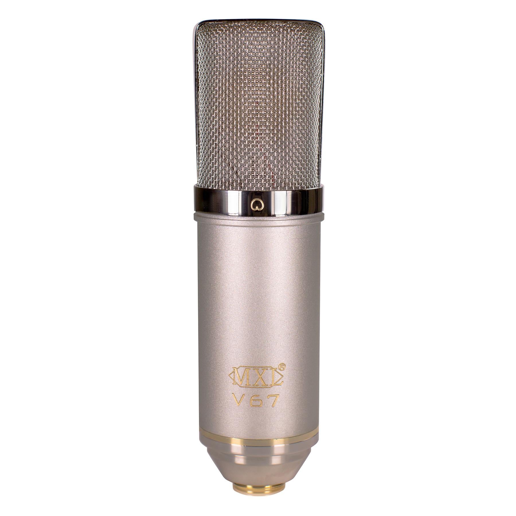 MXL V67G HE Condenser Microphone Bundle with 20-foot XLR