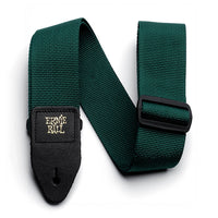 Ernie Ball 4050 Forest Green Adjustable 2" Wide Polypro Guitar or Bass Strap