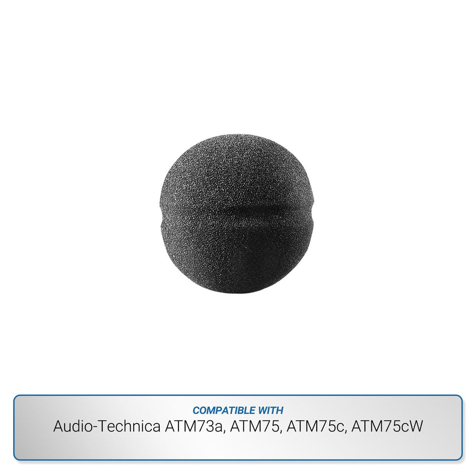 Audio-Technica Windscreen compatible with ATM73a, ATM75, ATM75c, ATM75cW