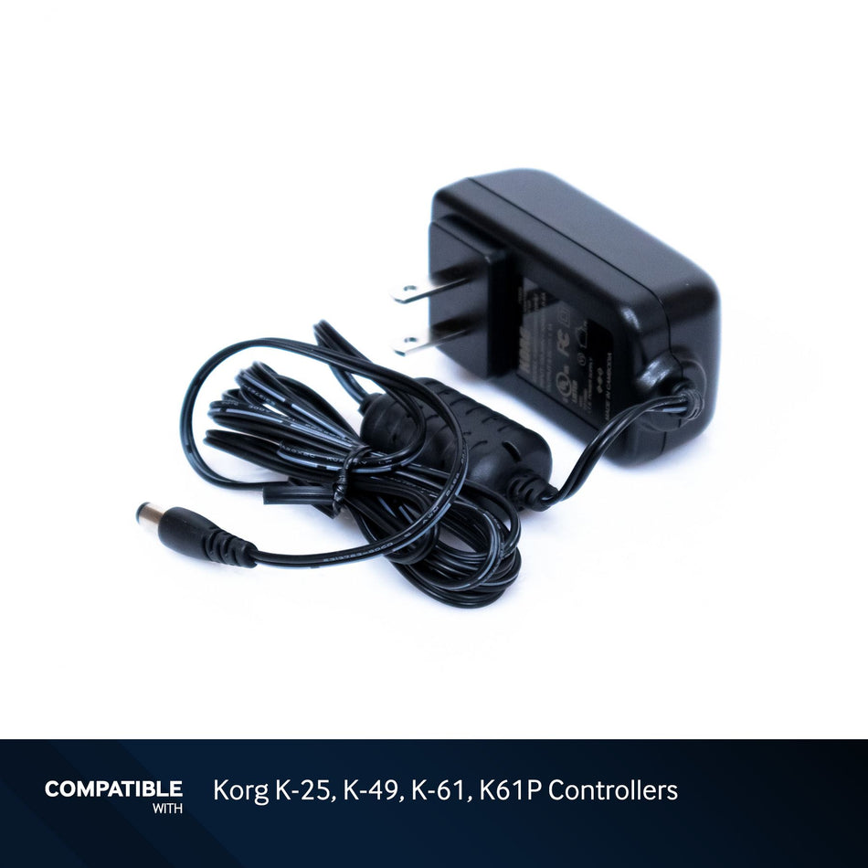 Korg Power Supply for K-25, K-49, K-61, K61P Controllers