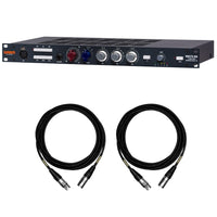 Warm Audio WA73-EQ Mic Preamp with Equalizer Bundle with Mogami XLR Cables
