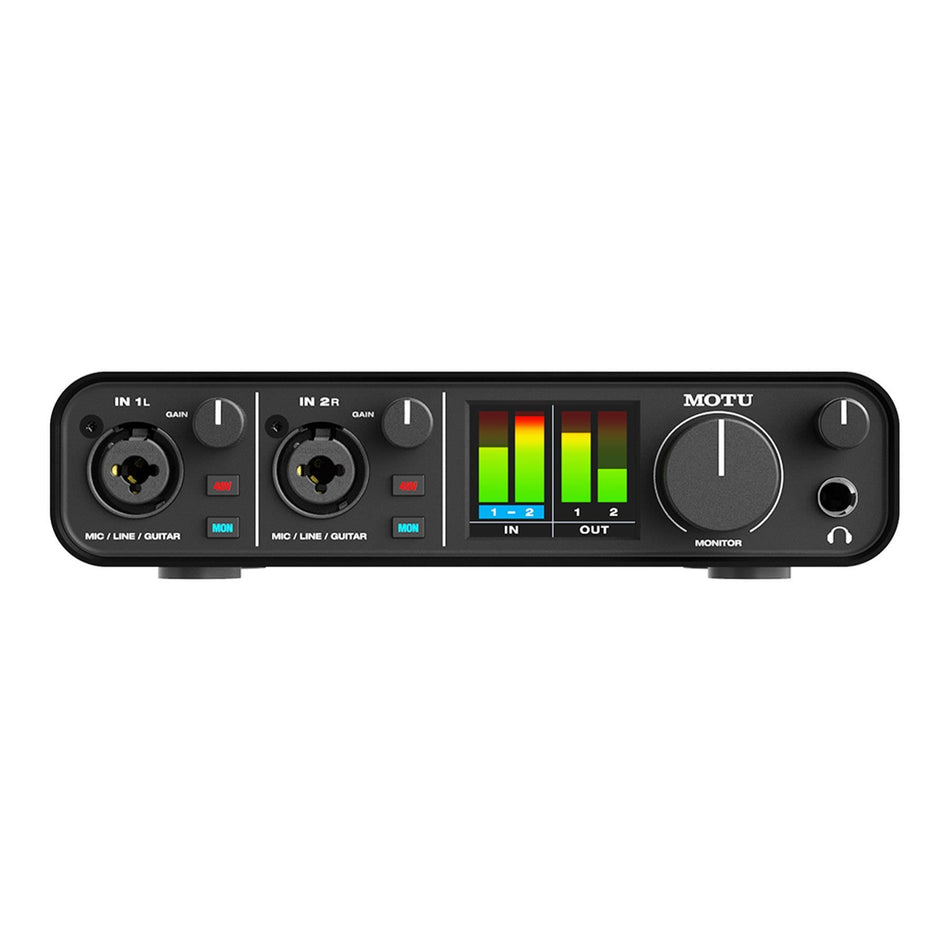 MOTU M2 USB Audio Interface w/ Performer Lite & Ableton Live Lite Software M-2